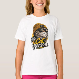Trust Me, I'm a Cat Person – クールな猫のヴィンテージ Tシャツ