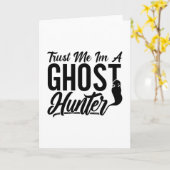 Trust Me Im A Ghost Hunter Hunt Ghost Hunting カード (黄色い花)