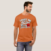 Trust Me Im A Phd Doctorate Medical Science Phd fr Tシャツ (正面フル)