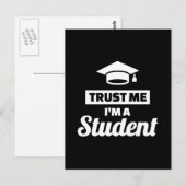 Trust me I'm a Student ポストカード (正面/裏面)