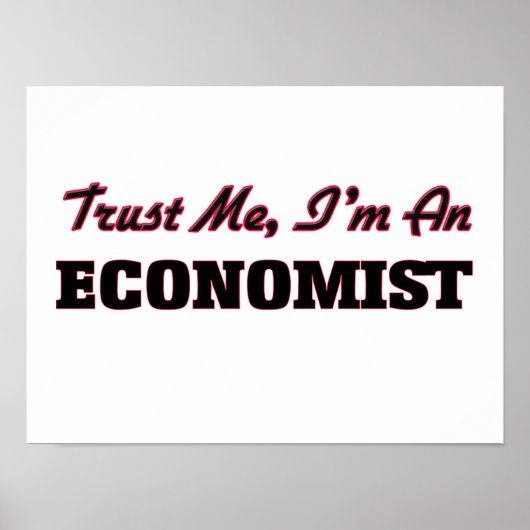 Trust me I'm an Economist ポスター (正面)