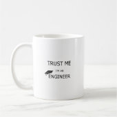 Trust me I'm an engineer(birrete inclinado).pdf コーヒーマグカップ (左)