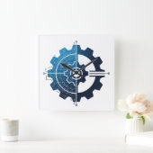 Trust Me, I'm an Engineer – Engineering Wall Clock スクエア壁時計 (ホーム)
