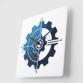 Trust Me, I'm an Engineer – Engineering Wall Clock スクエア壁時計 (傾斜)