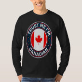 Trust Me I'm Canadian Tシャツ (正面)