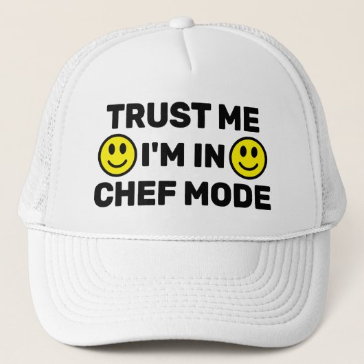 Trust Me - I'm In Chef Mode™ トラック運転手用ハット キャップ (正面)