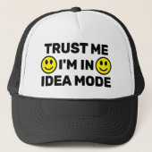 Trust Me - I'm In Idea Mode™ トラック運転手用ハット キャップ (正面)
