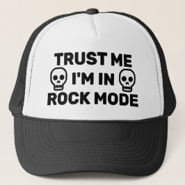 Trust Me - I'm In Rock Mode™ トラック運転手用ハット キャップ