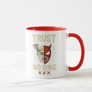 TRUST NO ONE - Angel & Demon Mug マグカップ