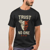 TRUST NO ONE - Angel & Demon Tee Gift Tシャツ (正面)