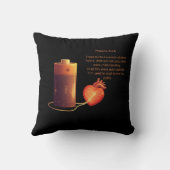 Trust the Lord with all your heart クッション (裏面)