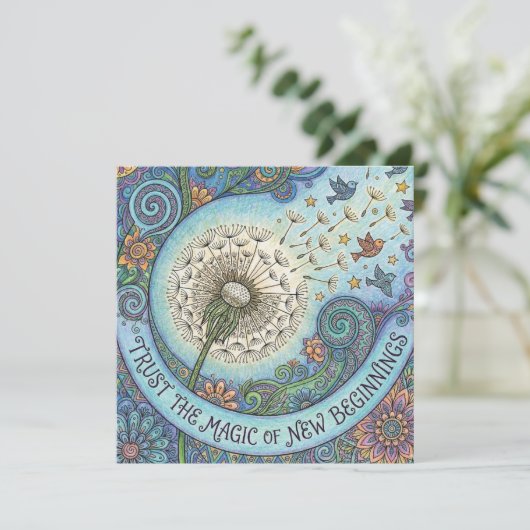 Trust The Magic of New Beginnings Card シーズンカード (スタンド正面)