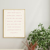 Trust the One Who Holds Tomorrow ポスター