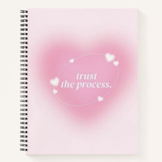 Trust the Process Aesthetic Notebook –  ノートブック