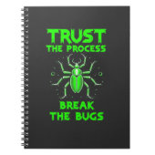 Trust the Process Break the Bugs ノートブック (正面)