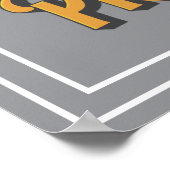 Trust The Process Christian Typography Inspiration ポスター (角)