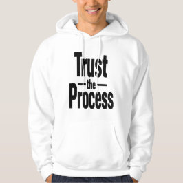 Trust the Process Motivational Men's Hoodie パーカ