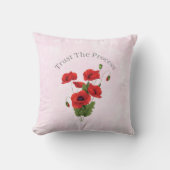 Trust The Process Throw Pillow  クッション (正面)