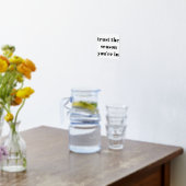 Trust the Season You’re In Minimalist Motivational 箔ポスター (レイダウン (キッチン))