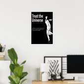 Trust the Universe Poster ポスター (ホームオフィス)