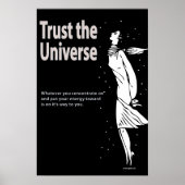 Trust the Universe Poster ポスター (正面)