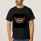 Trust Your Gut Tシャツ | Wings of Discovery Motiva (正面)
