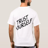 Trust Your Magic - 自己信頼のインスピレーションデザイン Tシャツ (裏面)