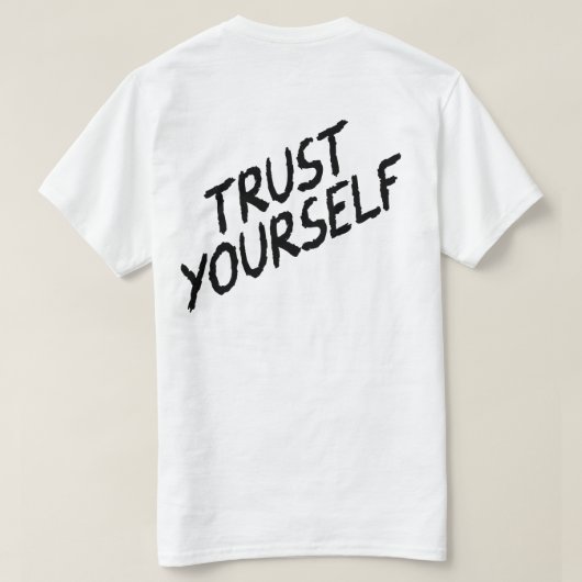 Trust Your Magic - Self-Belief Inspirational Desig Tシャツ (デザイン裏面)