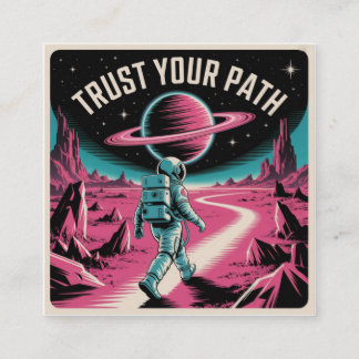 Trust Your Path スクエア名刺