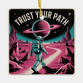 Trust Your Path セラミックオーナメント
