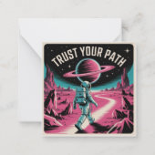 Trust Your Path ノートカード (正面)