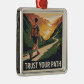 Trust Your Path メタルオーナメント (右)