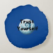 trust yourself ラウンドクッション (裏面)
