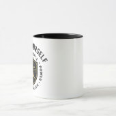 Trust Yourself – 強さ、自信、成長Des マグカップ (中央)