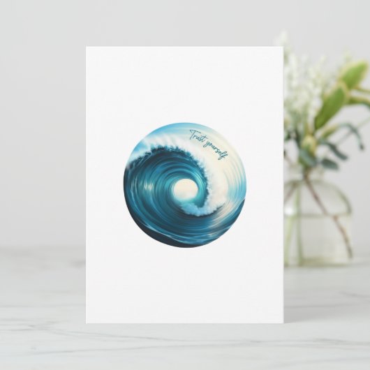 trust yourself  招待状 (スタンド正面)