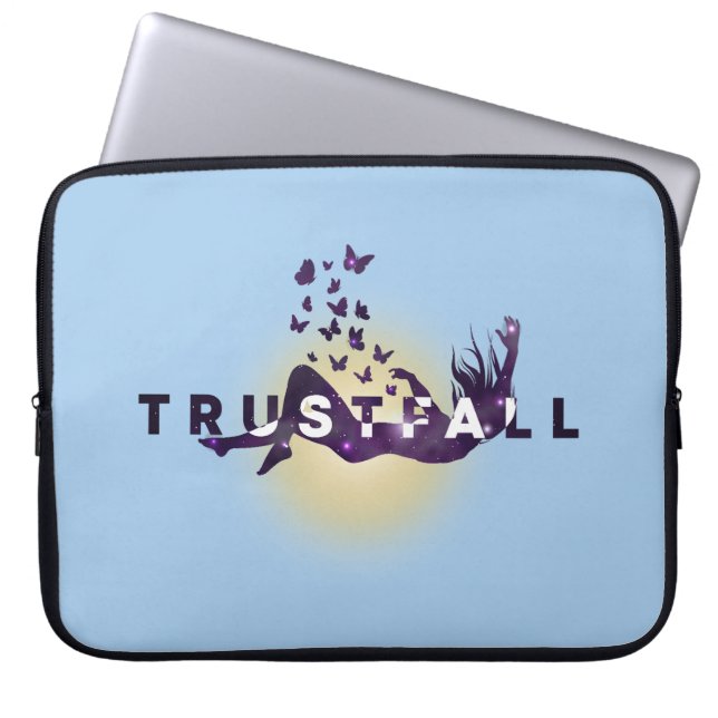 TrustFall ラップトップスリーブバッグ 15" ラップトップスリーブ (正面)