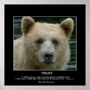 "TRUSTING SPIRIT" Art Poster ポスター
