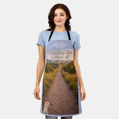 Trusting the Author エプロン (着用した状態)