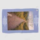 Trusting the Author ゴルフタオル (横)