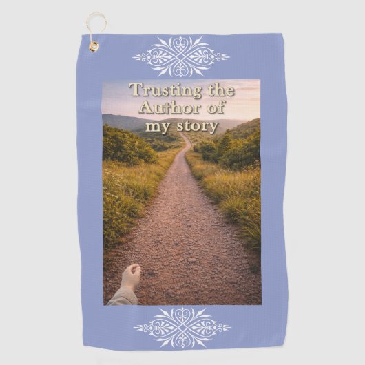 Trusting the Author ゴルフタオル (正面)