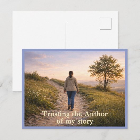 Trusting the Author ポストカード (正面/裏面)