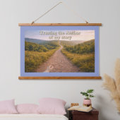 Trusting the Author 吊り下げ型タペストリー (寝室)