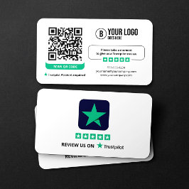 Trustpilot レビュー リンク QRコード 信頼のレビュー 名刺