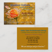 Trusty Petal Powerful Professional Caregiver  名刺 (正面/裏面)