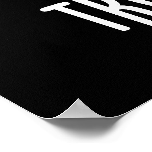 Truth Decay おもしろい Tooth Pun Dark BG ポスター (角)