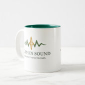 Truth in Sound Official Merch ツートーンマグカップ (正面左)