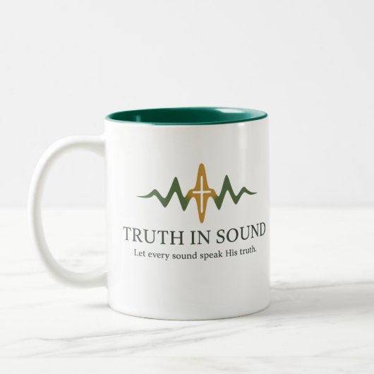 Truth in Sound Official Merch ツートーンマグカップ (左)