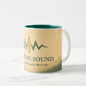 Truth in Sound Official Merch Landscape ツートーンマグカップ (正面右)