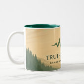 Truth in Sound Official Merch Landscape ツートーンマグカップ (左)
