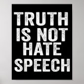 Truth Is Not Hate Speech  ポスター (正面)